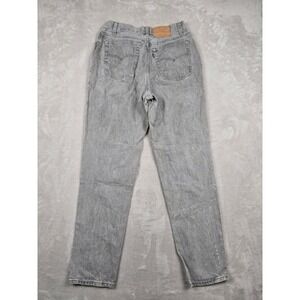 Vintage Levi's 501 Jeans Womens 29x30 Grey Straight Leg Denim Button Fly *Read‎